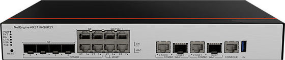 Erneuerter NetEngine AR6140-9G-2AC Enterprise Router der Serie mit Unterstützung für 1 SIM-Karte