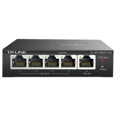 Stock TP-Link TL-SF1005P-POE 5-Port 100M Plug-and-Play POE Stromversorgungsschalter