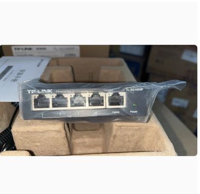 Kompakter und leistungsfähiger TL-SG1005P 4-Port-POE-Netzwerkschalter mit externer Stromversorgung