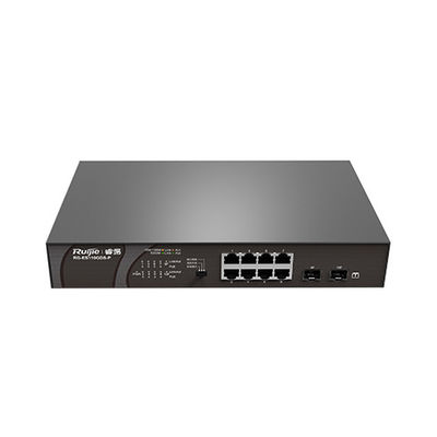110W Stromversorgung 8-Port-RG-ES110GD-P V2 RG-ES110GDS-P Gigabit-POE-Zugangsnetzwerkschalter
