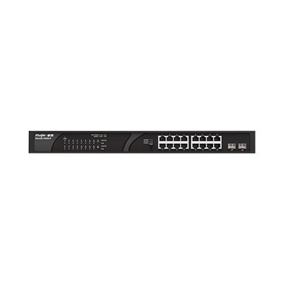 16-Port 100-G-Plug-and-Play-POE-Zugangsnetzwerk-Schalter RG-ES118-P mit Privatform