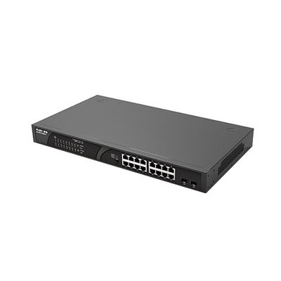 16-Port 100-G-Plug-and-Play-POE-Zugangsnetzwerk-Schalter RG-ES118-P mit Privatform